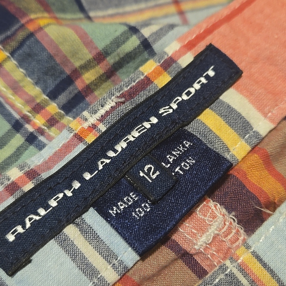 Ralph Lauren  Plaid Skirt Size 12 - Picture 2 of 3